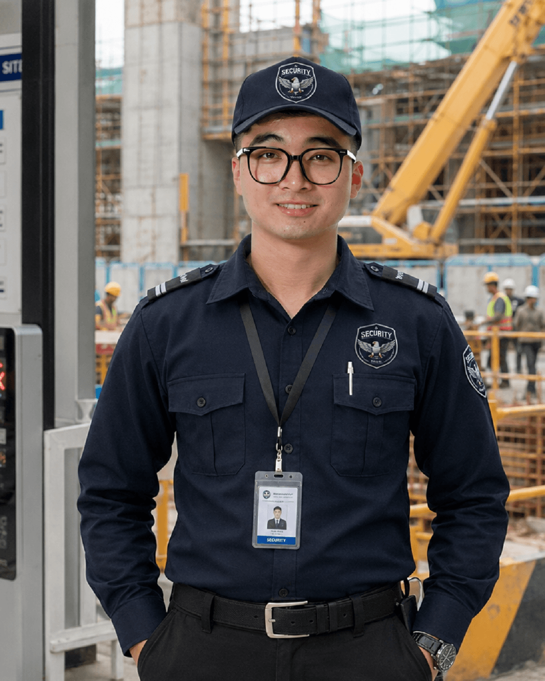 Bảo vệ công trường xây dựng