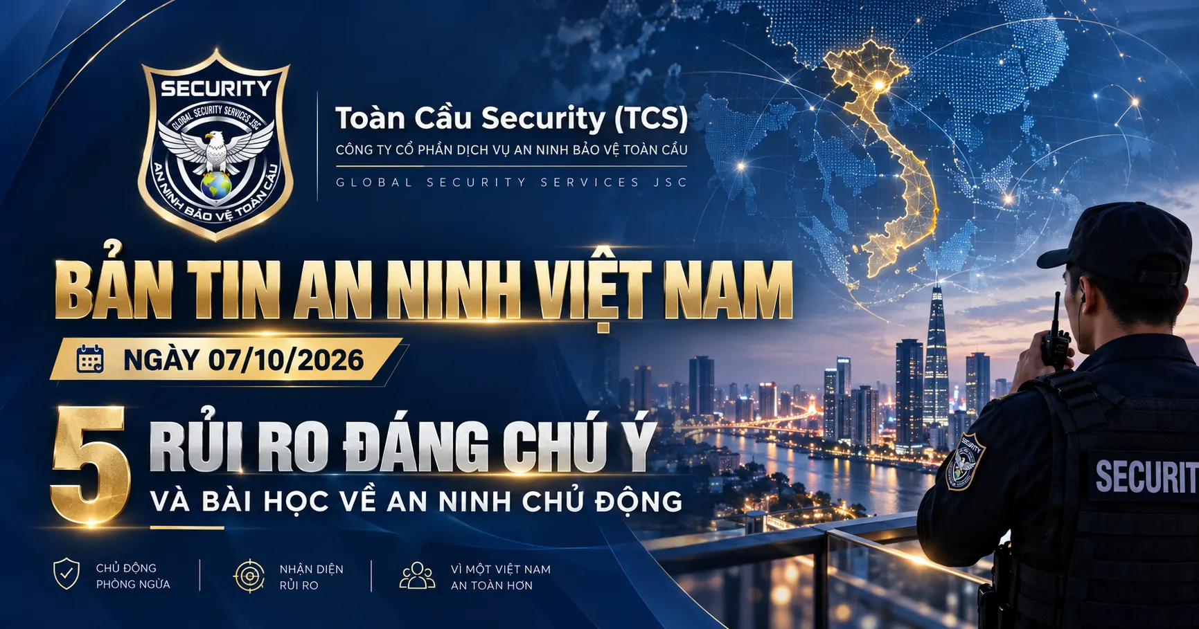 5 rủi ro đáng chú ý và bài học về an ninh chủ động