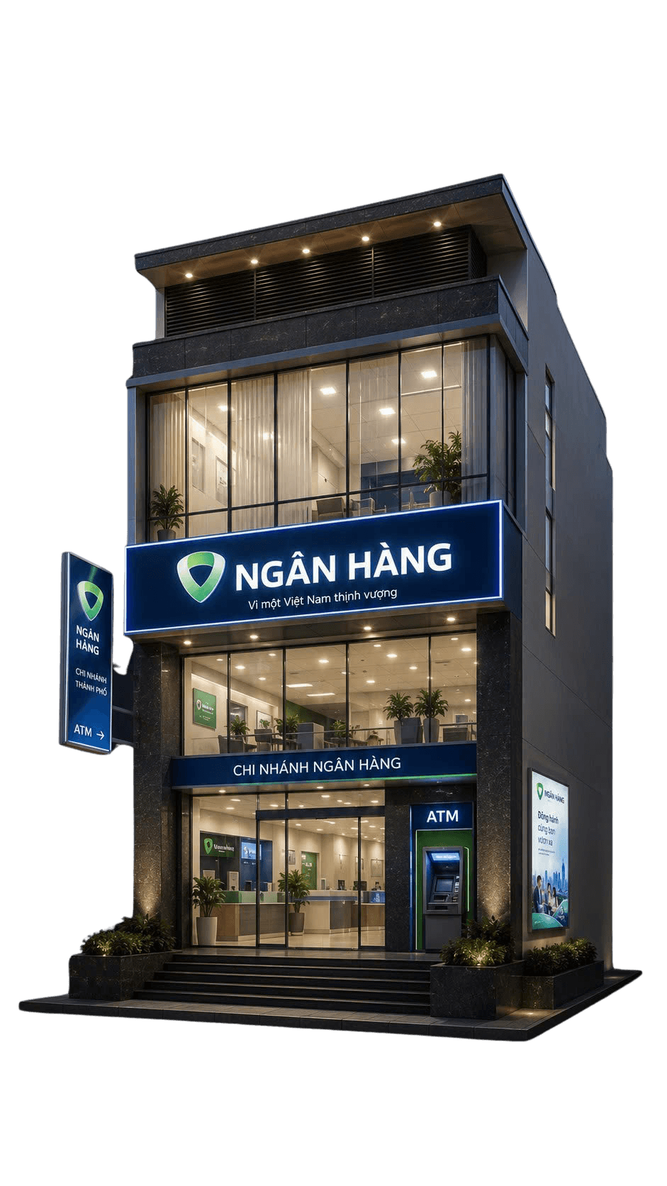 Dịch vụ bảo vệ ngân hàng chuyên nghiệp, kiểm soát an ninh, giám sát giao dịch và bảo vệ tài sản 24/7